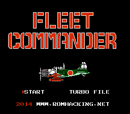 Fleet Commander (english translation) Title Screen
